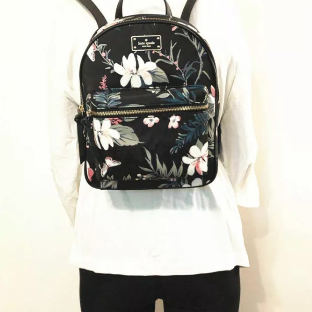 Kate Spade Bradley Wilson Road Botanical Backpack - Picture 2 of 8
